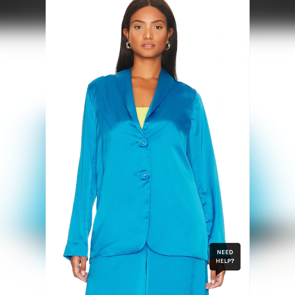SHOW ME YOUR MUMU BLUE BLAZER NWT